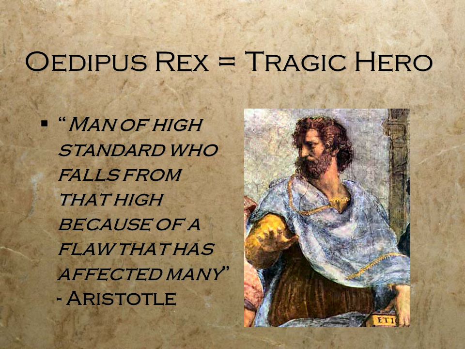 What is the moral of Oedipus Rex?